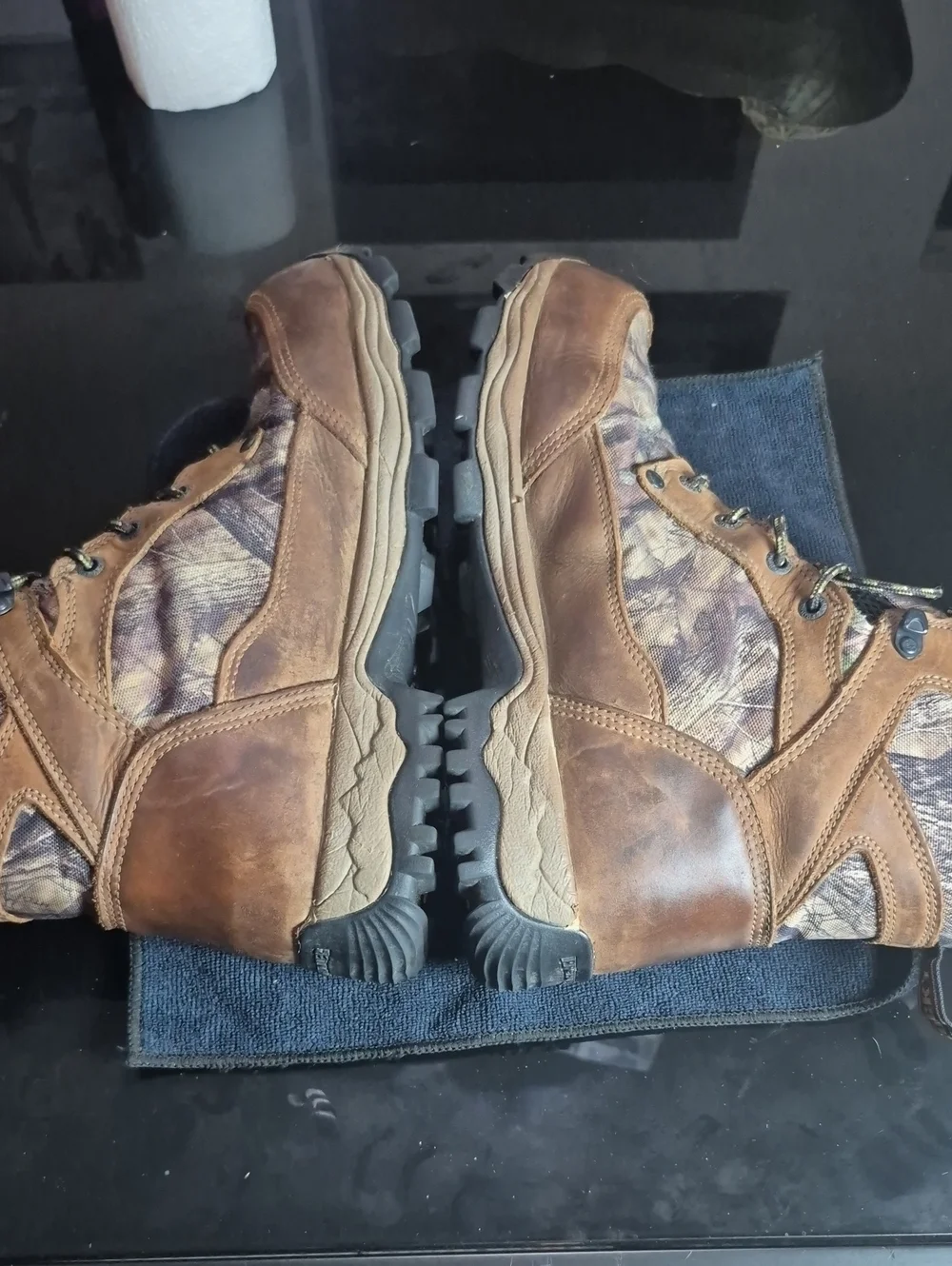 Rocky Men's Brown Camouflage Hunting Boots